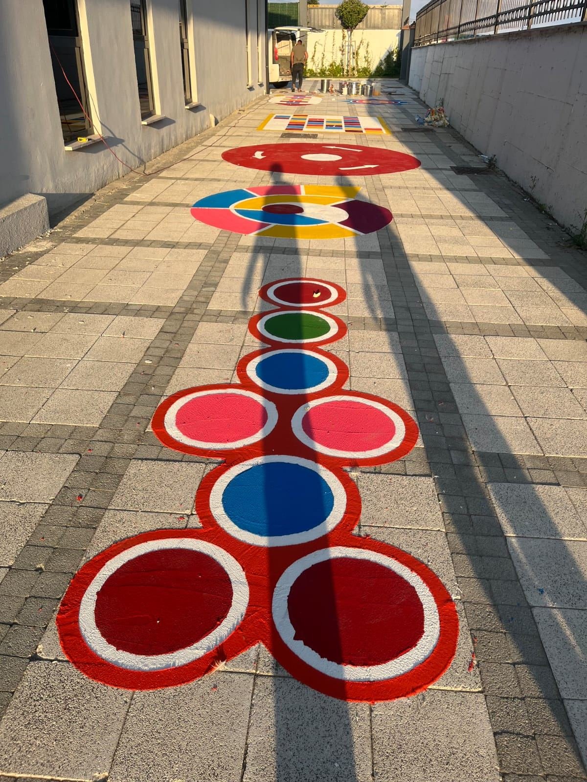 Okul Bahçesi ve Oyun Alanı Çizgileri